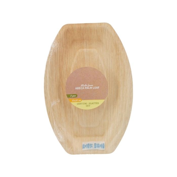 Serveerschaal Ovaal Palmblad 