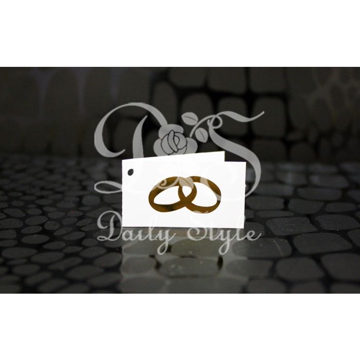 Bedankkaartje Ringen Goud