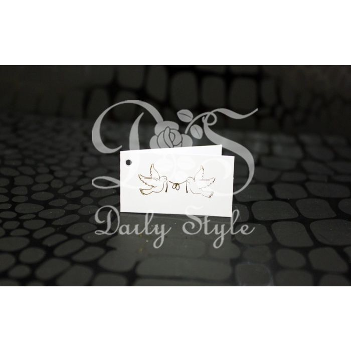 Bedankkaartje Duiven Goud