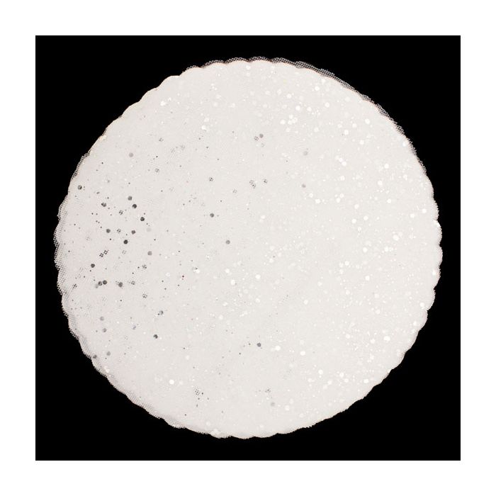 Glam Rondjes Ø24cm Zilver