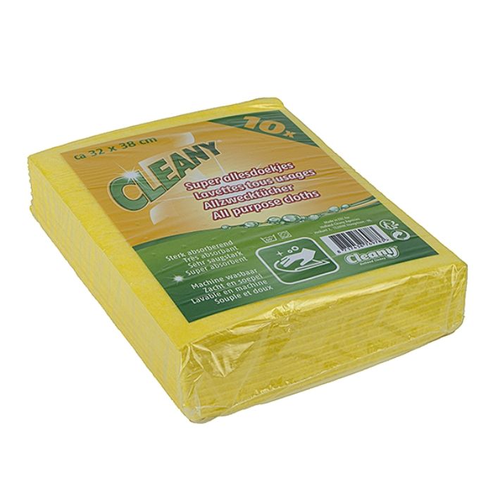 Vaatdoekjes Geel Cleany