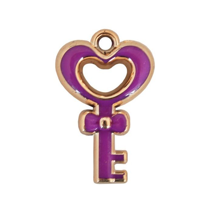 Sleutel Amulet Paars