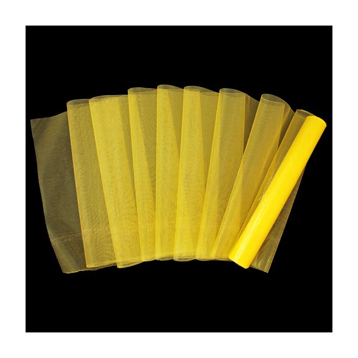 Decoratiestof Organza Geel
