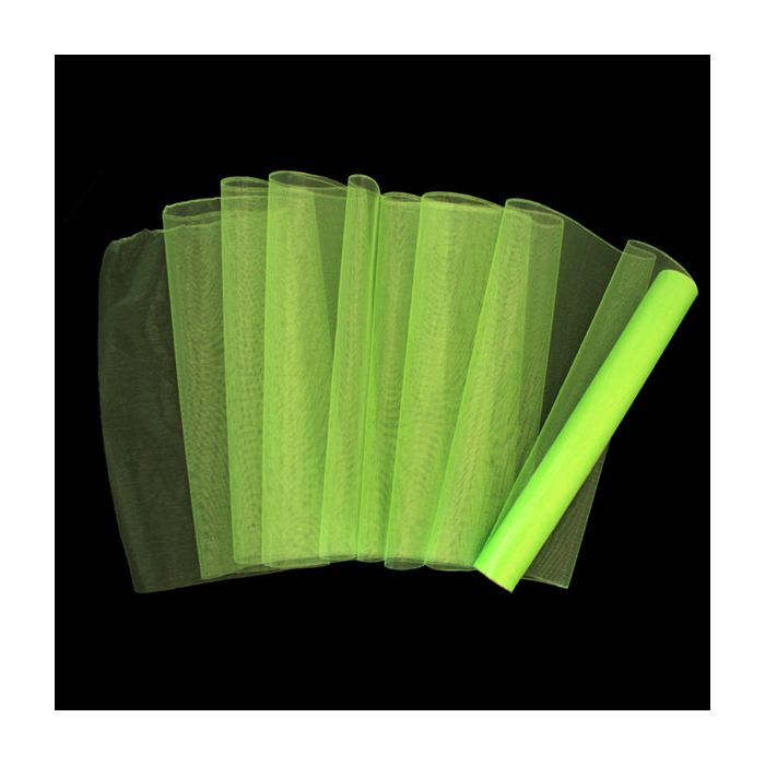 Decoratiestof Organza Groen