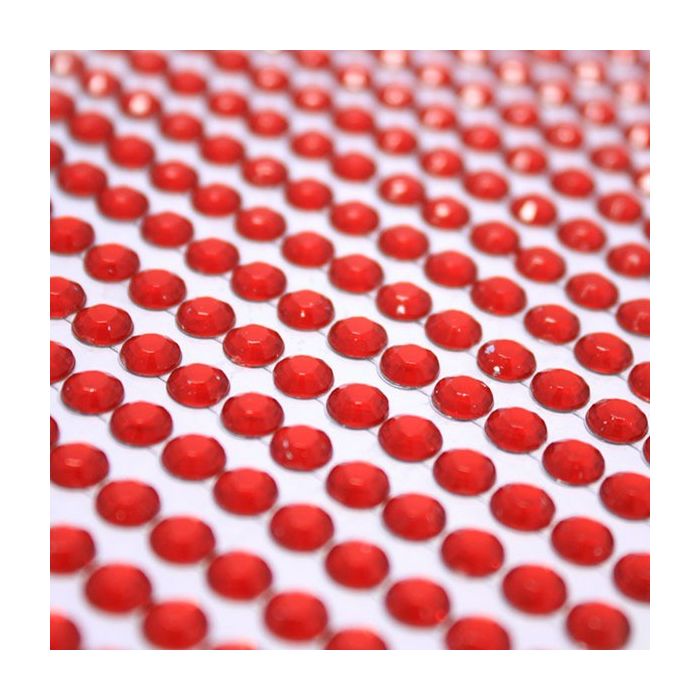 Strass Stickers Rood