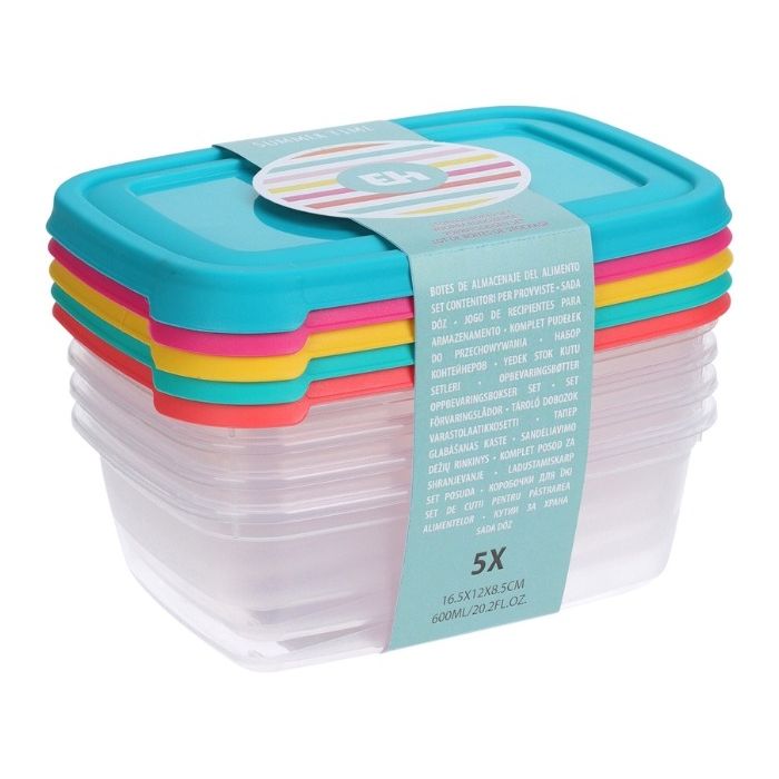 Voorraaddoosset 5 stuks 