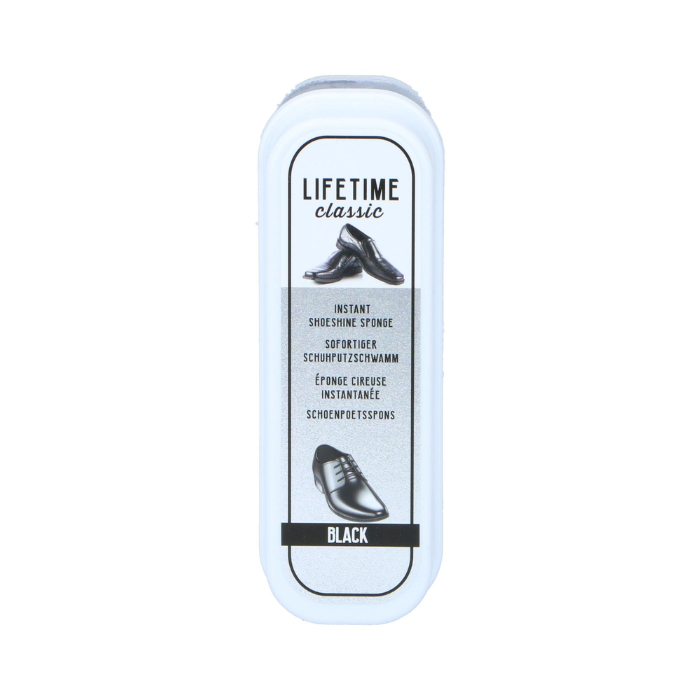 Schoenpoetsspons Zwart