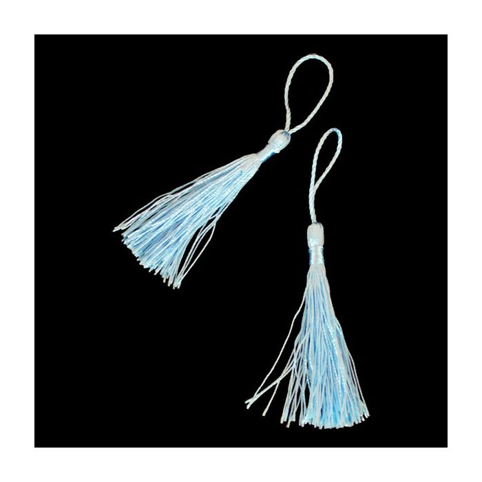 Decoratie Kwastjes Blauw