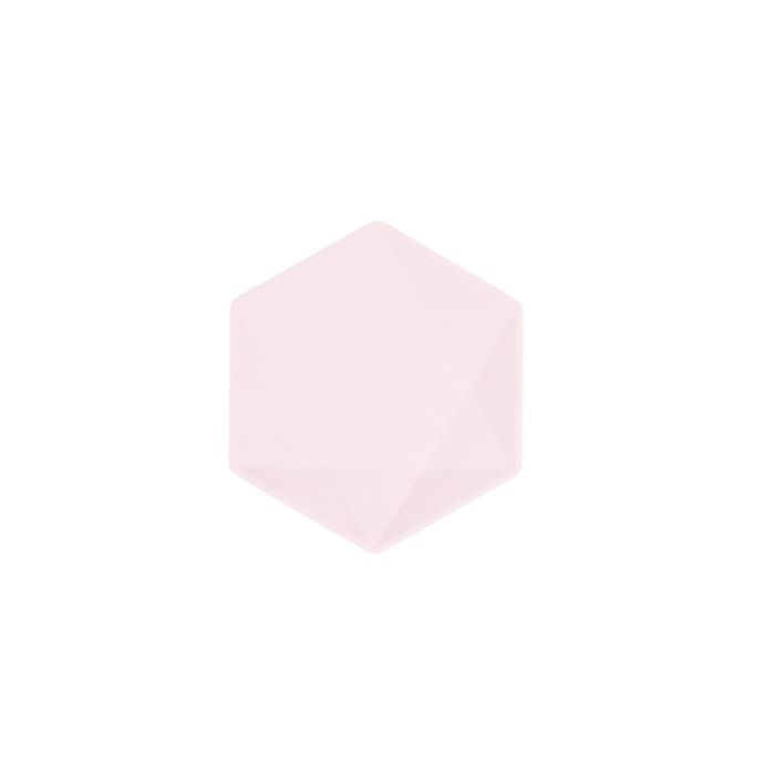 Bordjes Hexagon Klein Roze 