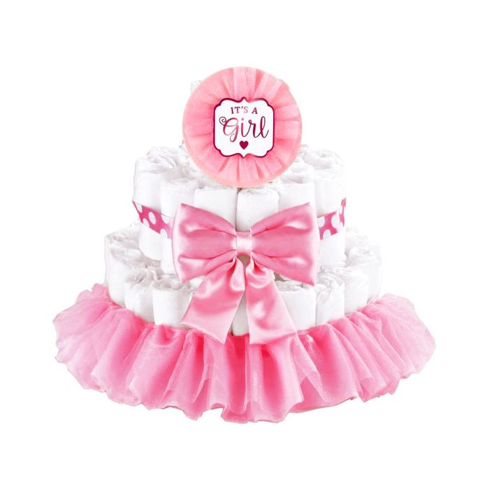 Luiertaart Kit 'It's a Girl'