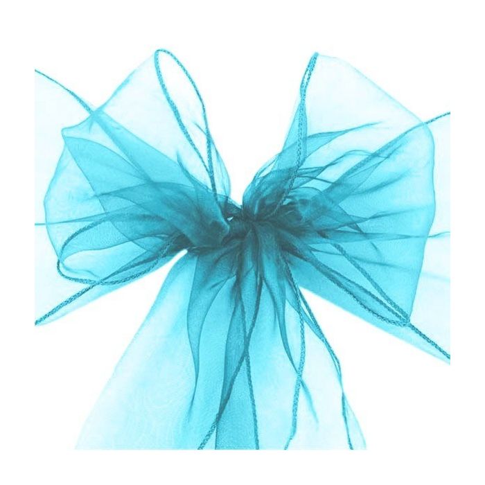 Stoel Sjerp Organza Blauw