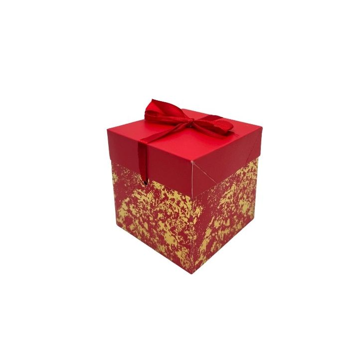 Cadeaudoos Marmer Rood & Goud