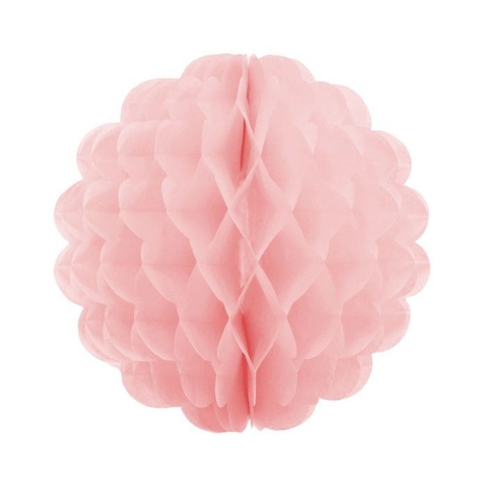 Honeycomb PonPon Ø28cm Roze