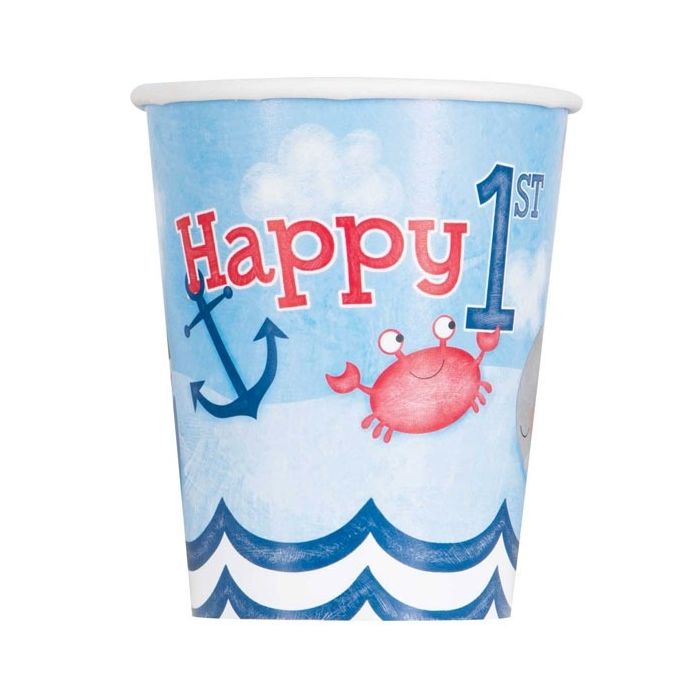 Beker 1st Birthday Matroos - 8st