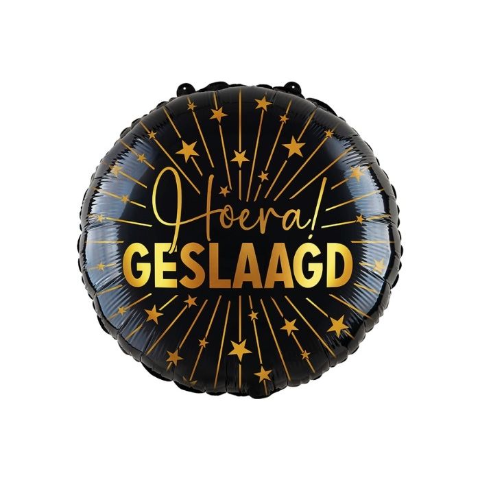Folieballon Hoera Geslaagd