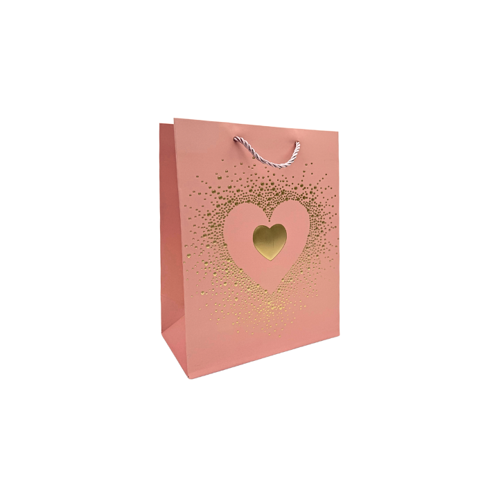 Cadeautas Hart Roze - Luxe Verpakking voor Elke Gelegenheid