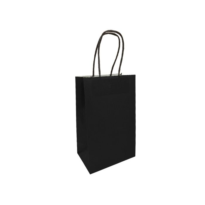 Papieren Tasjes Middel Zwart