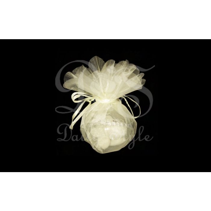 Organzazak Ø35cm Creme