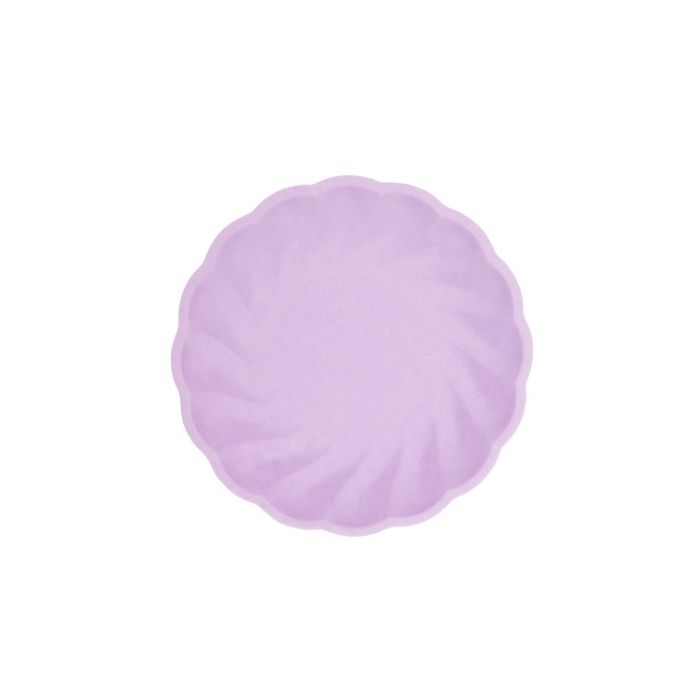 Bordjes Bloem Paars 18,8cm 