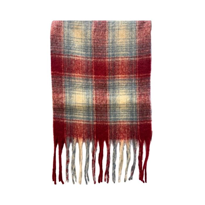 Sjaal Geruit Rood & Blauw