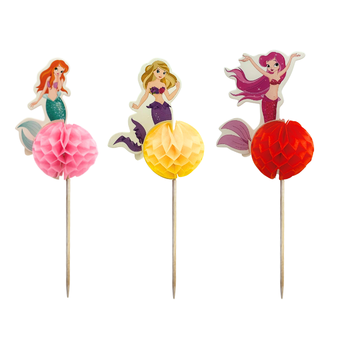 Prikkers Honeycomb Zeemeermin - Perfect voor een magisch kinderfeestje!