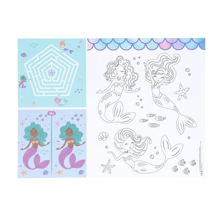 Activiteitenset Placemat Zeemeermin