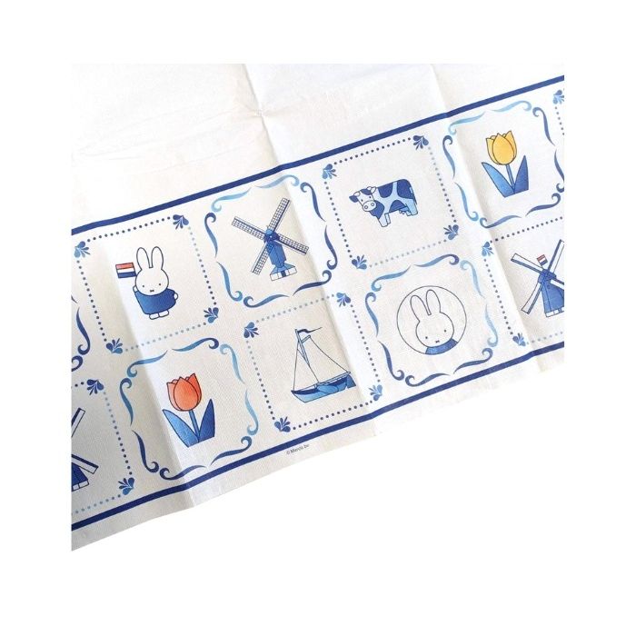 Papieren Tafelkleed Nijntje Delfts Blauw