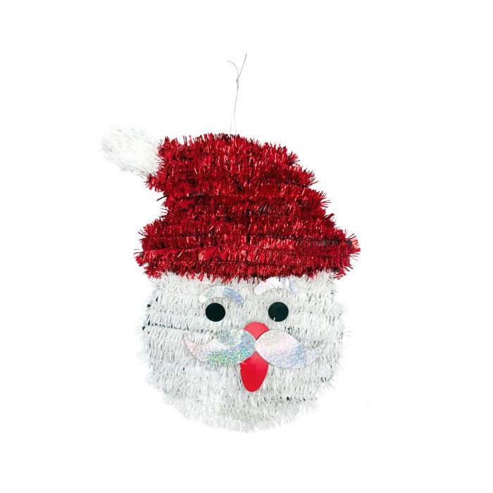 Hangdeco Kerstman Tinsel