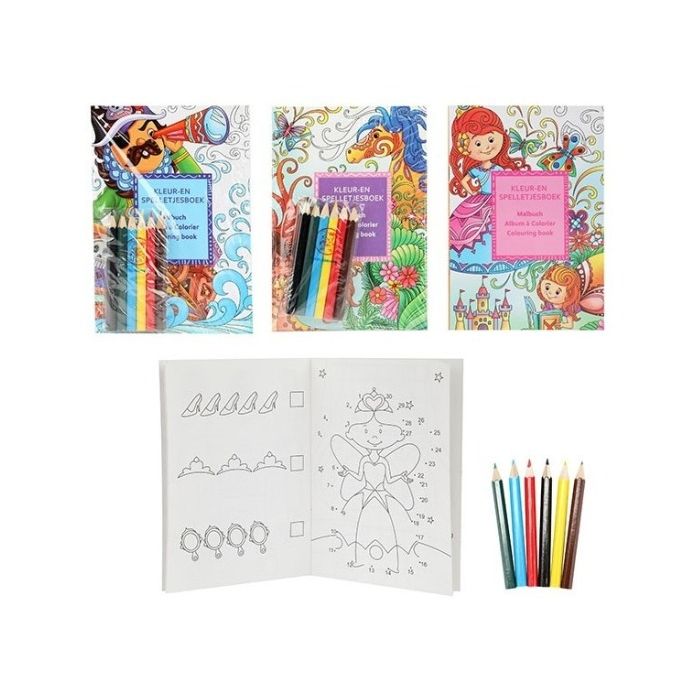Kleur- en spelletjesboek