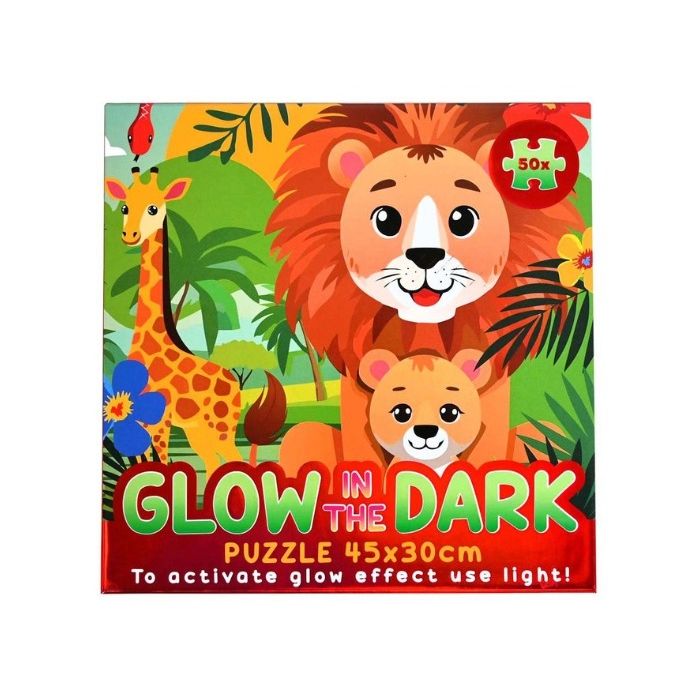 Glow in the Dark Puzzel Jungle