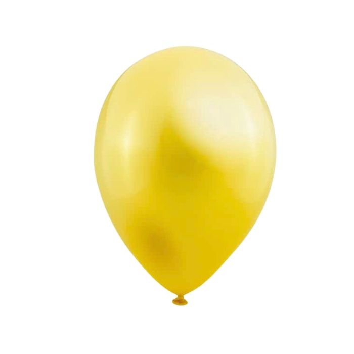 Metallic Ballonnen Geel