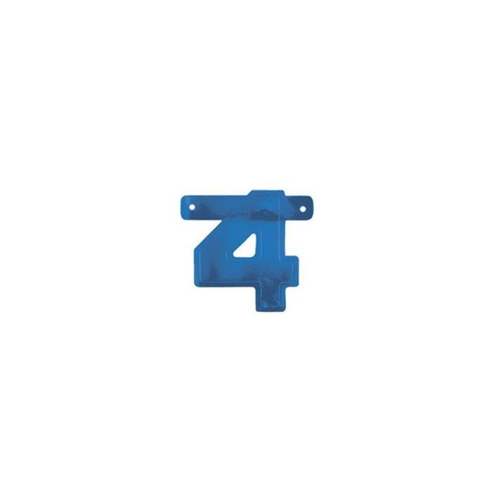Letterslinger 4 Blauw