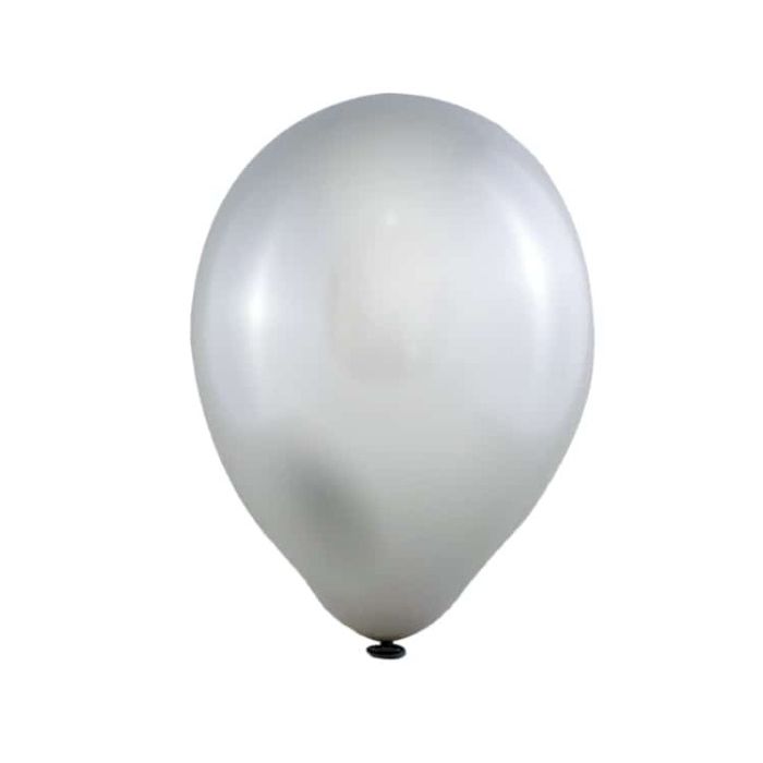 Metallic Ballonnen Zilver