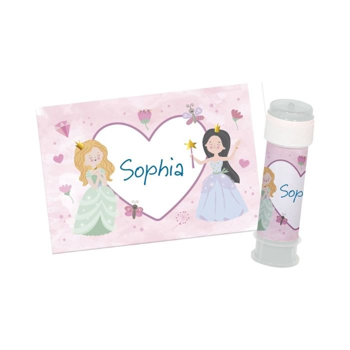 Bellenblaas Stickers Pretty Princess
