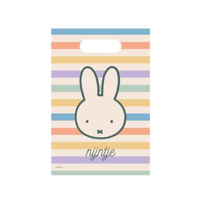 Uitdeelzakjes Nijntje Pastel – Feestelijk en Schattig
