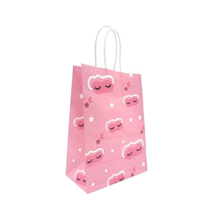 Cadeautasjes Pamper Party Roze - Perfect voor een magische afsluiting!