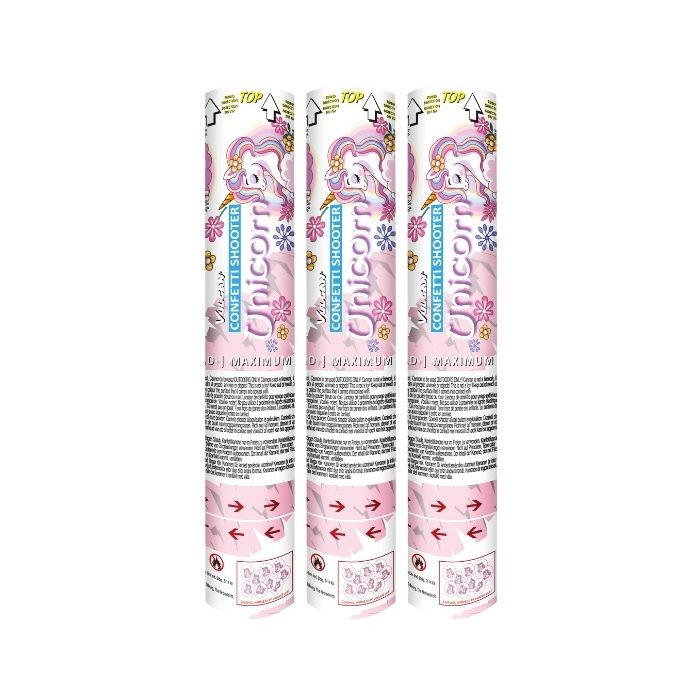 Confetti shooter unicorn