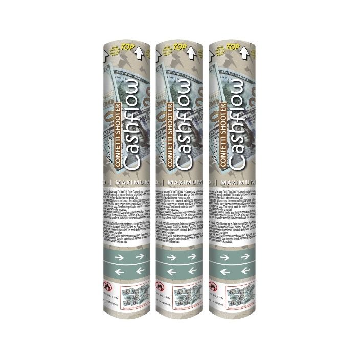 Confetti shooter money