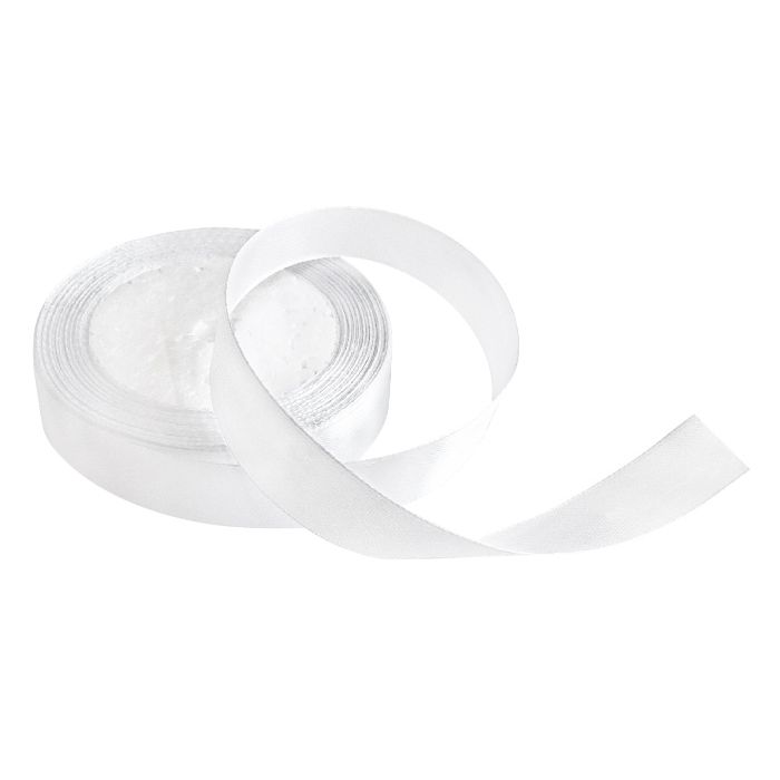 Satijnlint Wit 2cm 