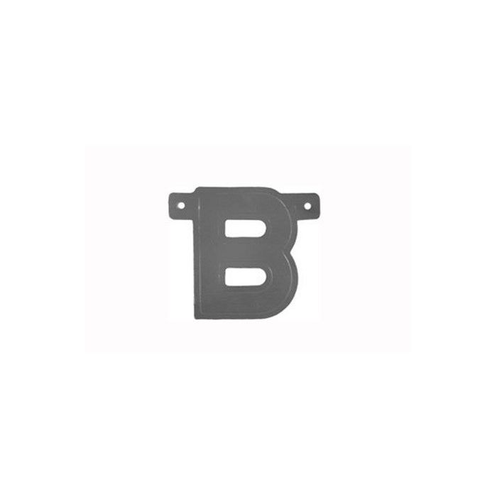 Letterslinger B Zilver