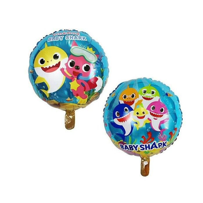 Folieballon Baby Haai (2-zijdig)