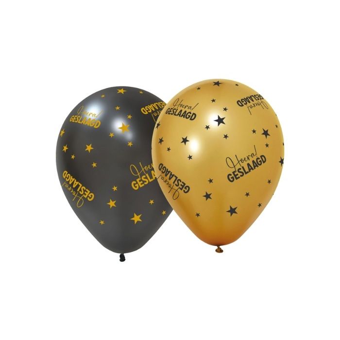 Ballonnen Hoera Geslaagd