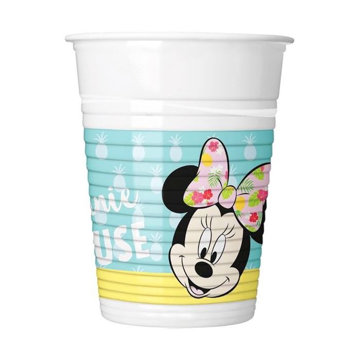 Plastic Bekers Minnie Mouse
