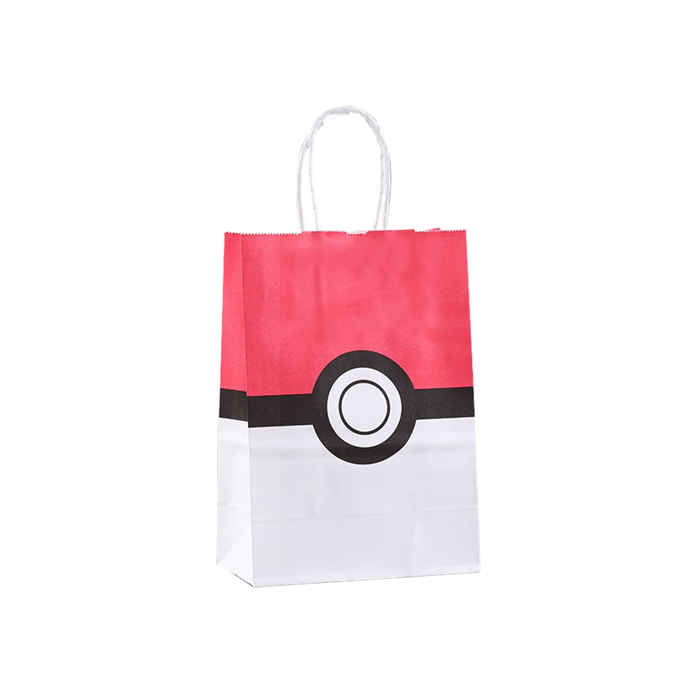 Papieren Cadeautasjes Pokemon Bal