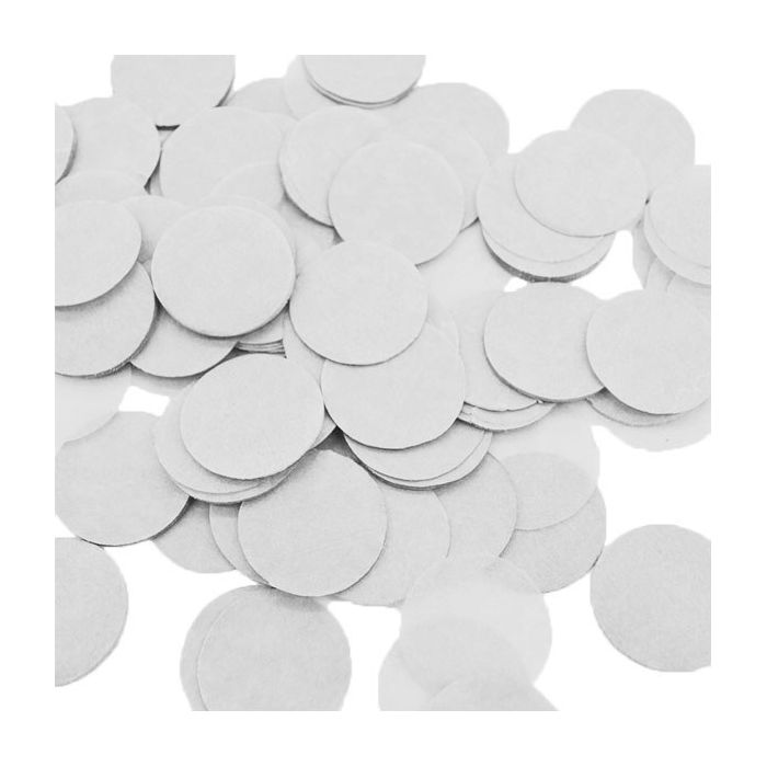Zijdevloei Confetti Wit (40gr)