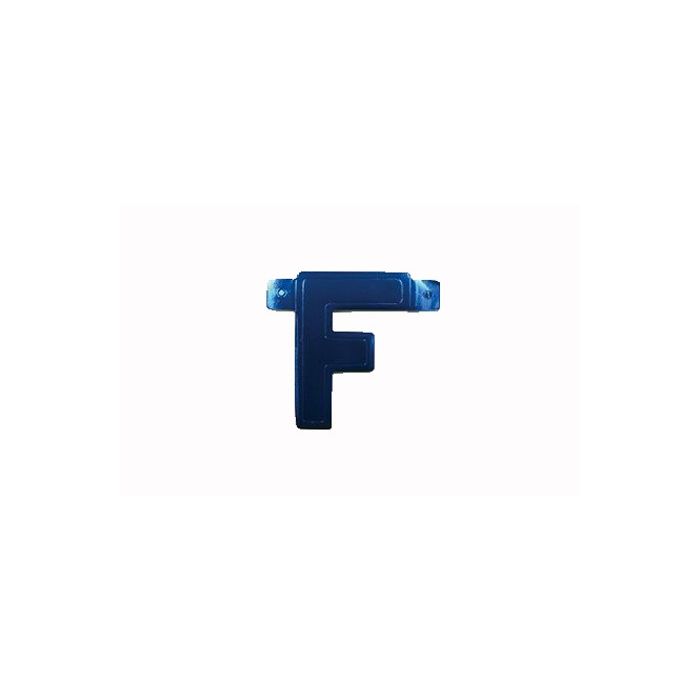 Letterslinger F Blauw
