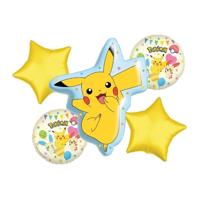 Folieballon Boeket Pokemon Pikachu