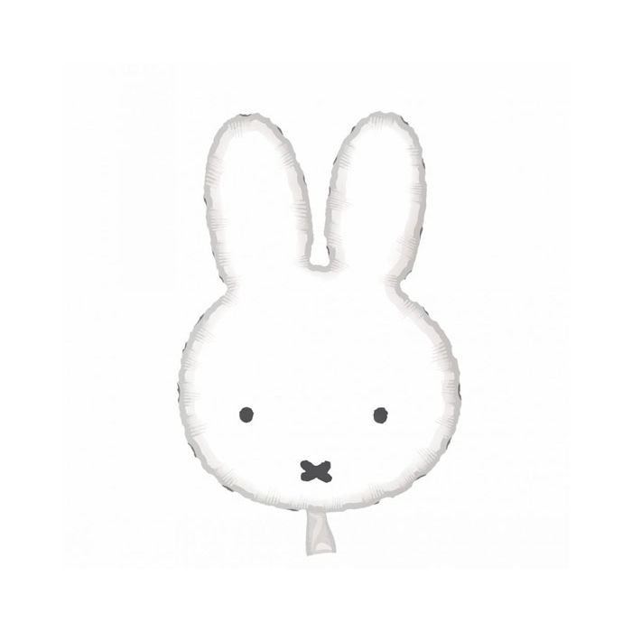 Folieballon Nijntje Hoofd – Feestelijke Eyecatcher (65 cm)