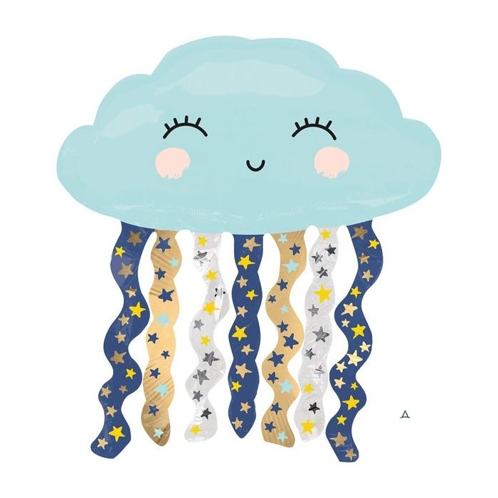 Folieballon Twinkle Little Star Wolk 