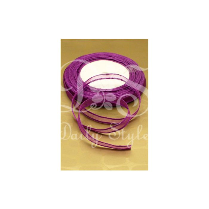 Organzalint 1cm Paars